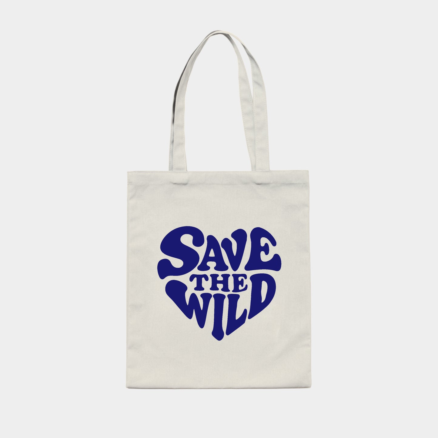 TOTE BAG "SAVETHEWILD" BEIGE