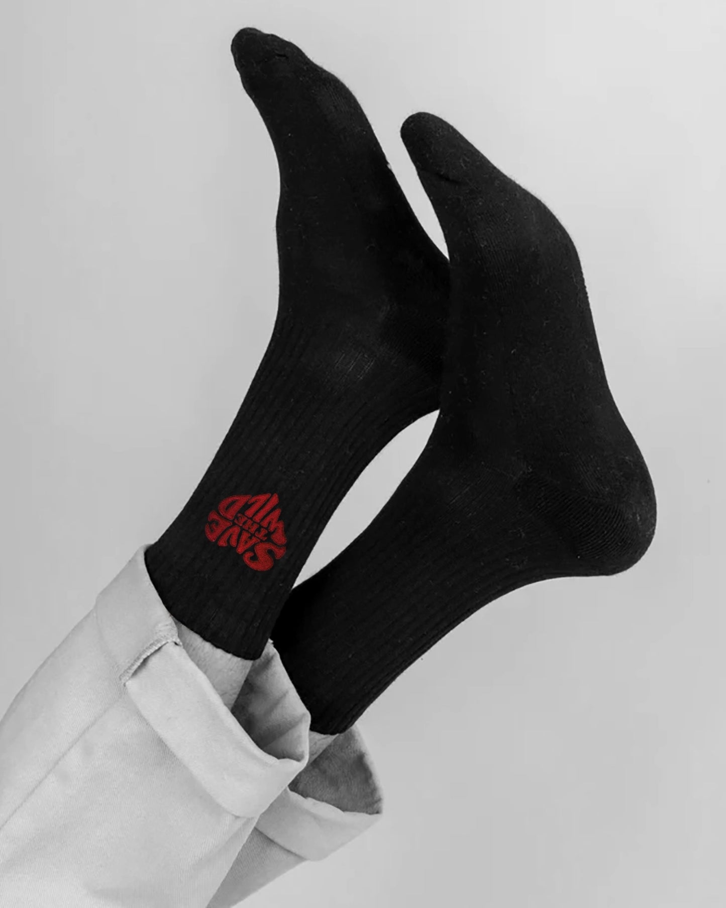 SOCKS LOGO BLACK