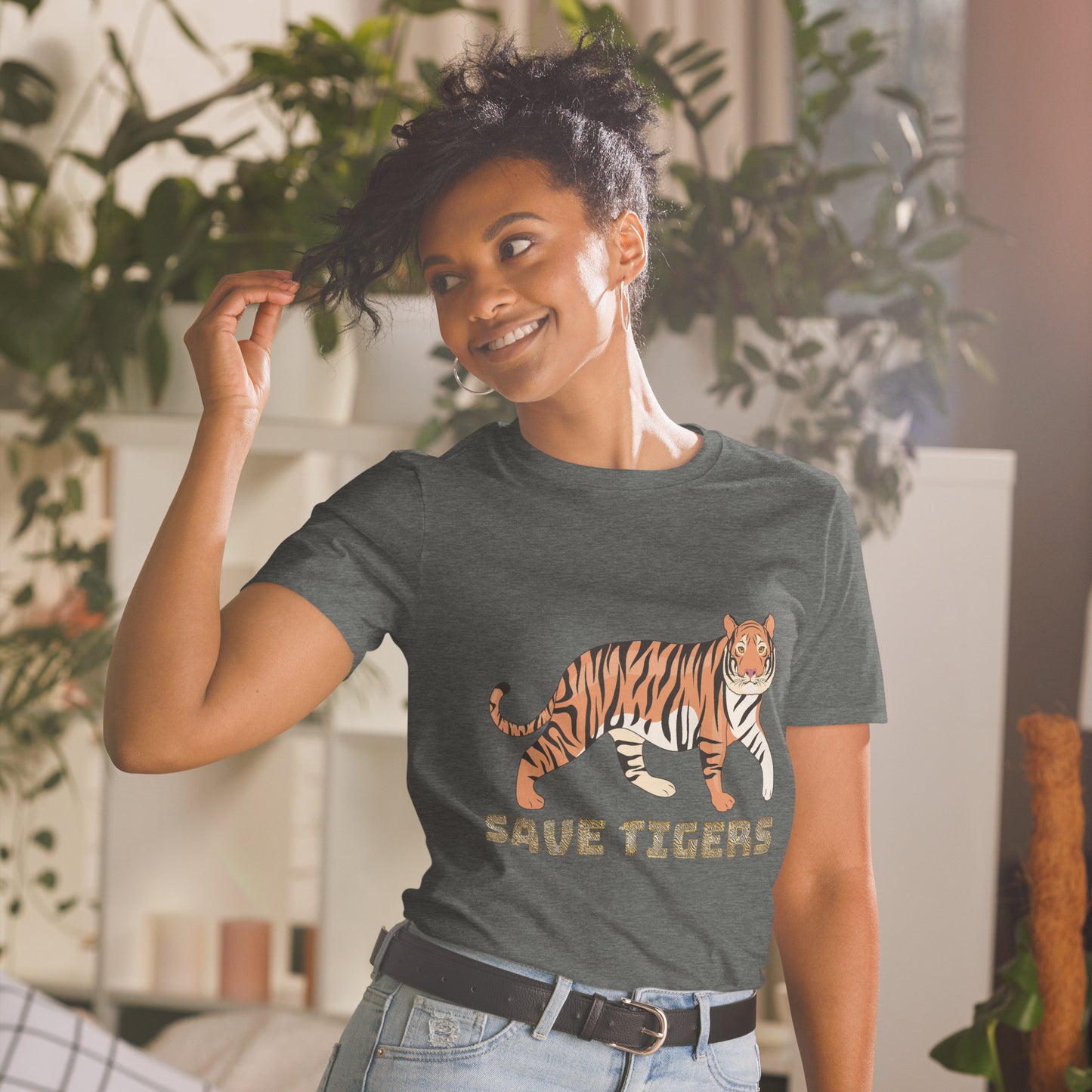 Save Tigers - Short-Sleeve Unisex T-Shirt