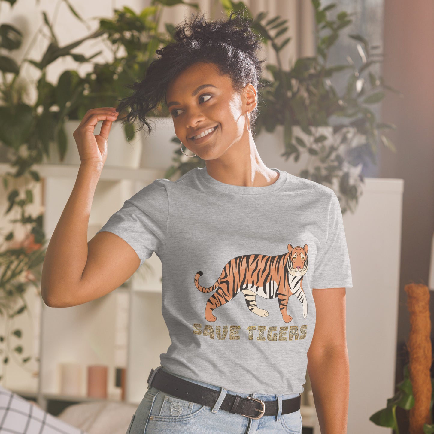 Save Tigers - Short-Sleeve Unisex T-Shirt
